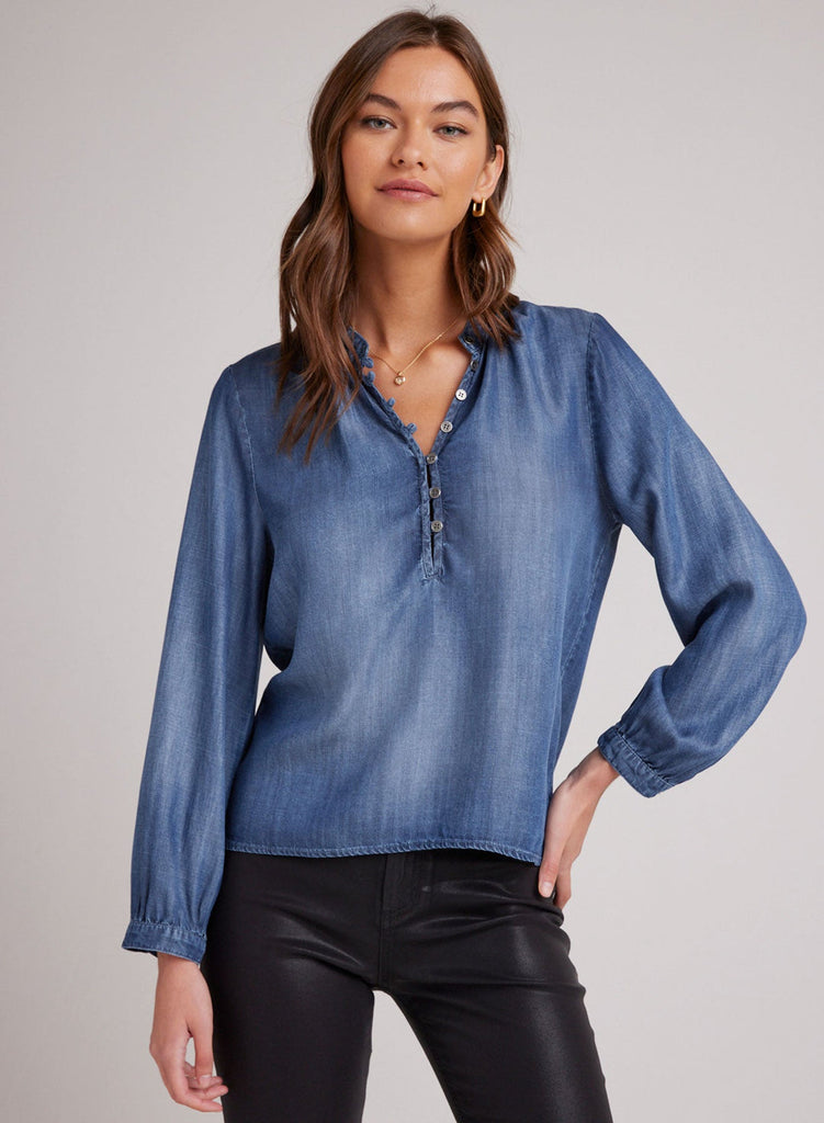 HALF PLACKET PULLOVER - BELLA DAHL