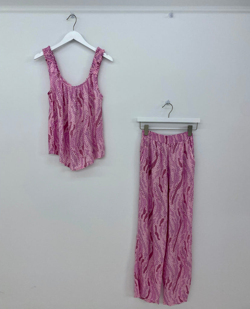 MIAMI BREEZE DOTS PYJAMA SET - PJ SALVAGE