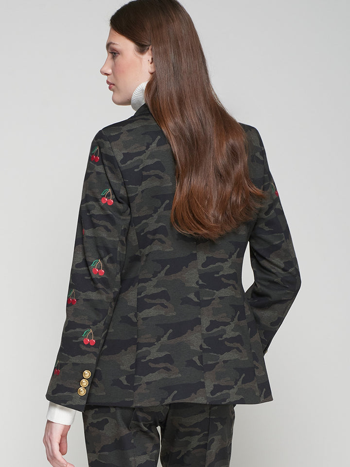 HEATHER EMB BLAZER (PUNTO CAMUFLAJE) - VILAGALLO