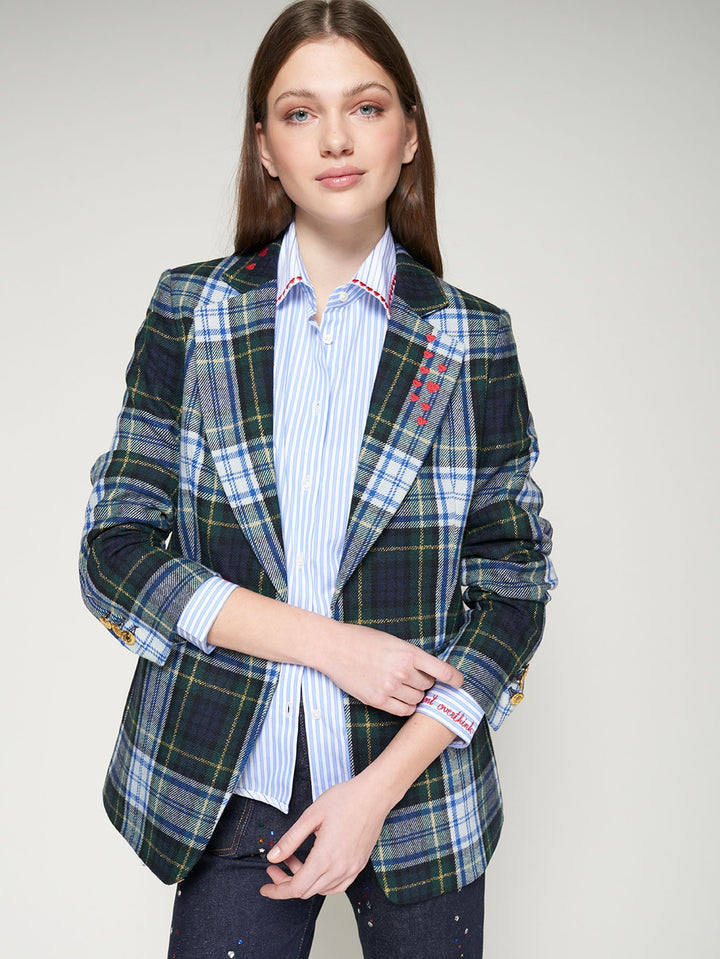 ROCK EMB JACKET WITH EMBROIDERY - VILAGALLO