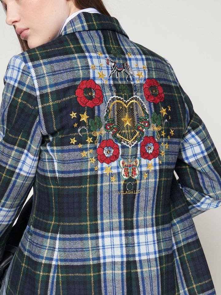 ROCK EMB JACKET WITH EMBROIDERY - VILAGALLO