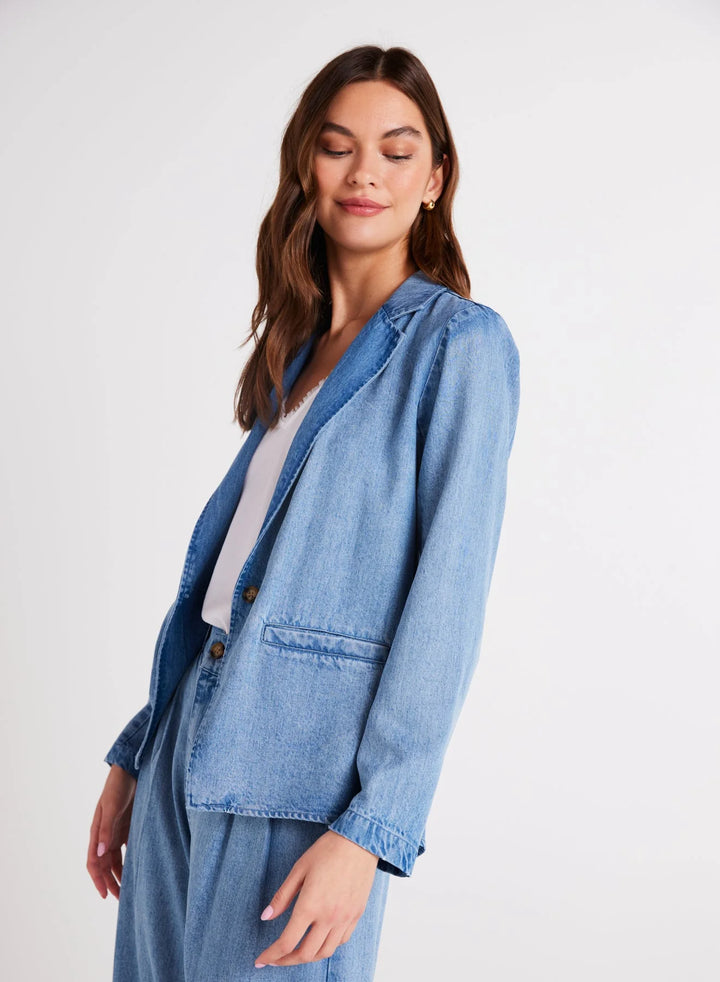 JAGGER EASY LONGLINE TENCEL BLAZER - BELLA DAHL