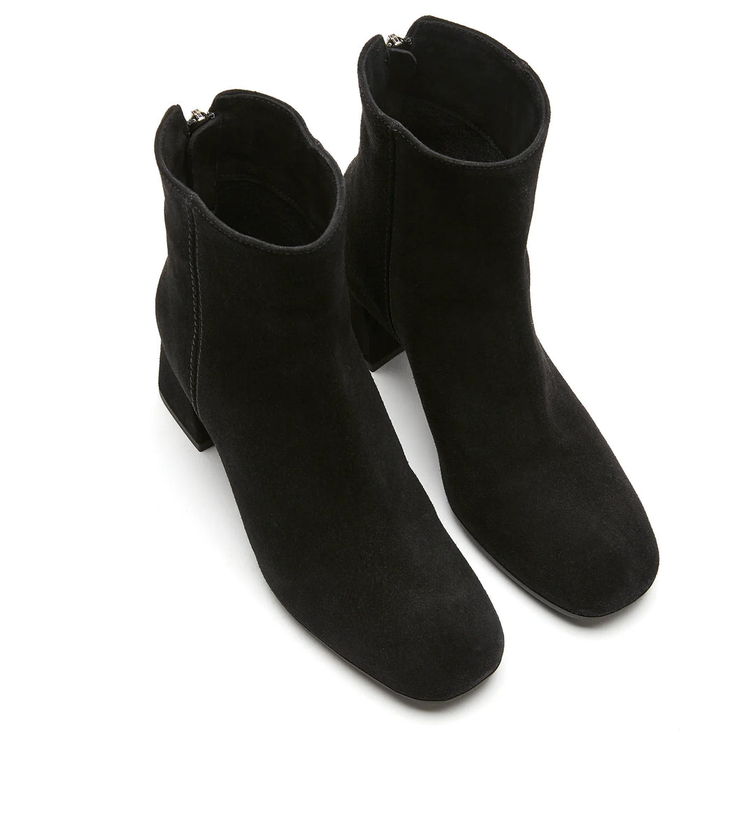 JASON SUEDE BOOTIE (BLACK) - LA CANADIENNE