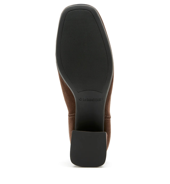 JASON SUEDE BOOTIE (BRUNETTE SUEDE) - LA CANADIENNE