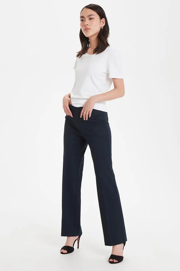 PONTA CLASSIC PULL ON PANT (LIGHT INK) - PART TWO