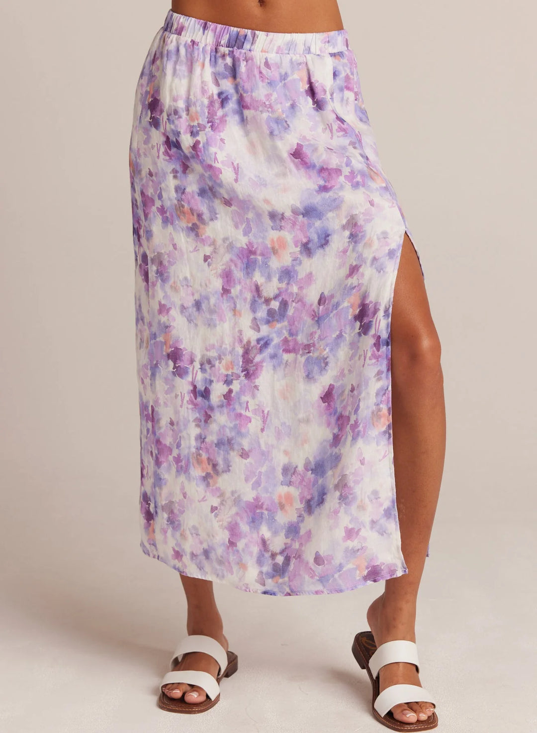 HIGH WAIST FLORAL MAXI SKIRT - BELLA DAHL