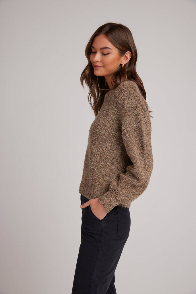CREW NECK SWEATER (OAK) - BELLA DAHL
