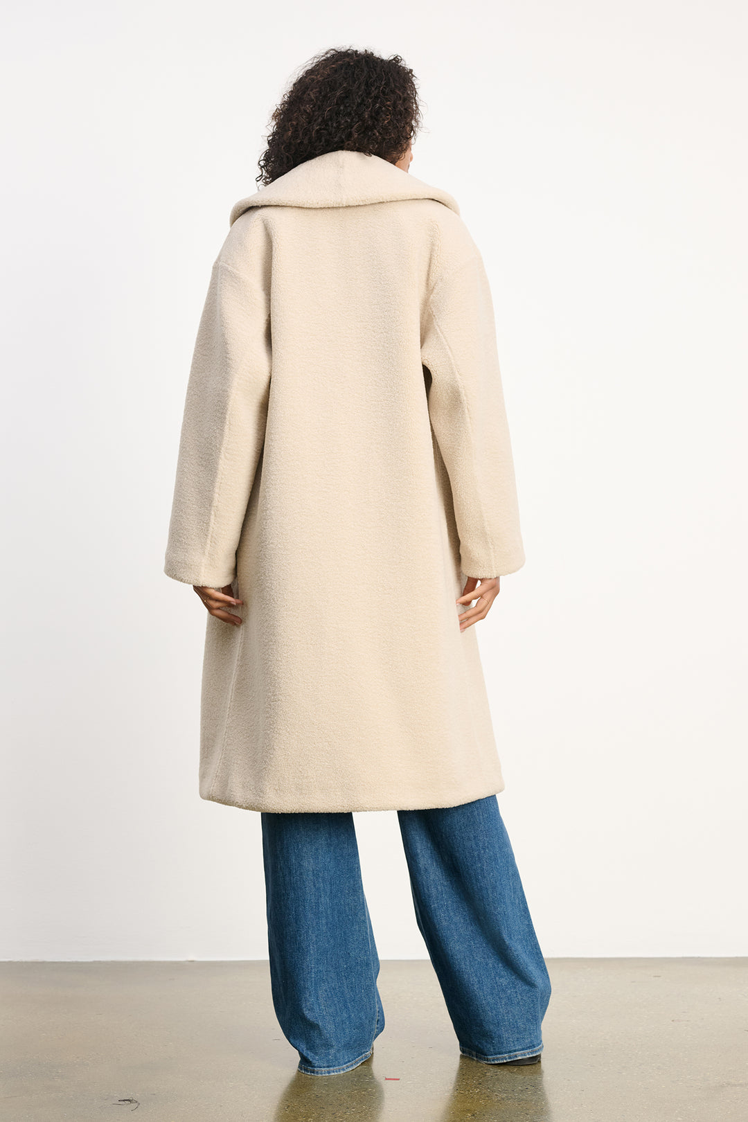 ELEANOR LUXE SHERPA JACKET - VELVET