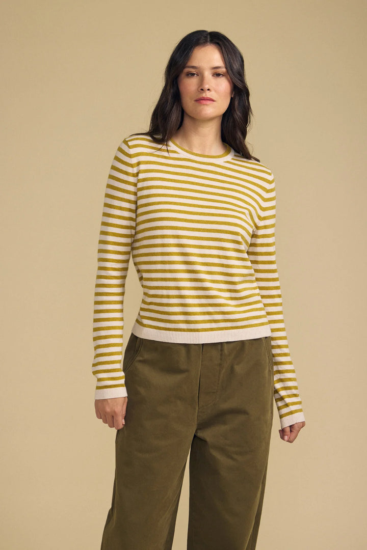 ROXY LUX COTTON CASHMERE TOP (GOLD) - VELVET