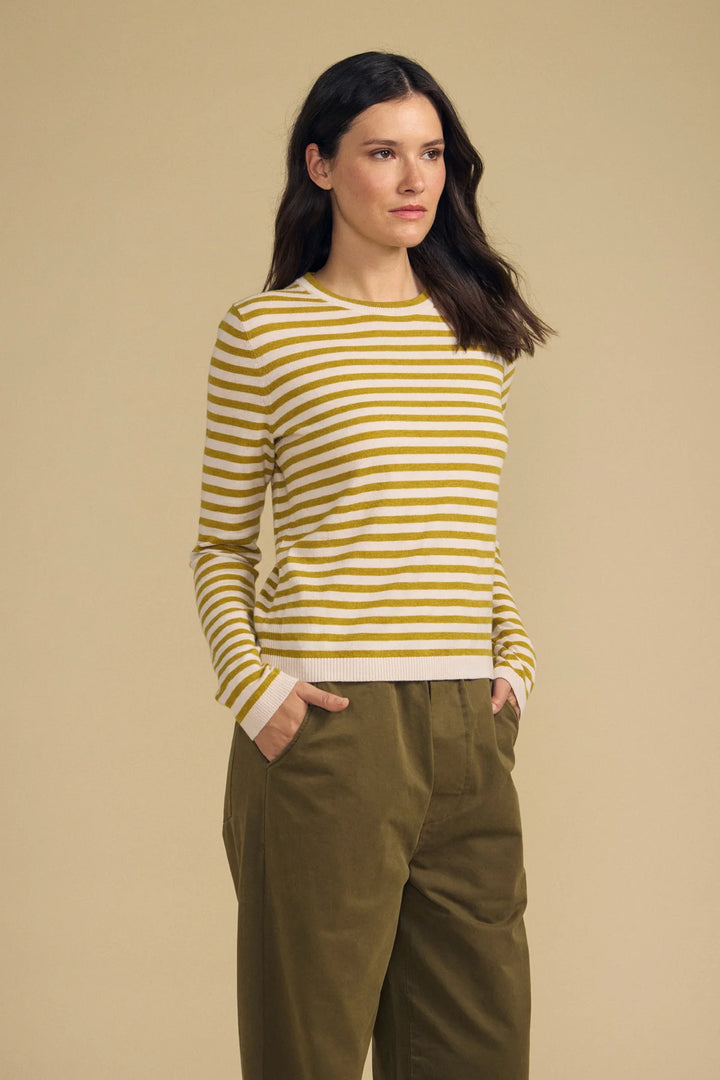 ROXY LUX COTTON CASHMERE TOP (GOLD) - VELVET