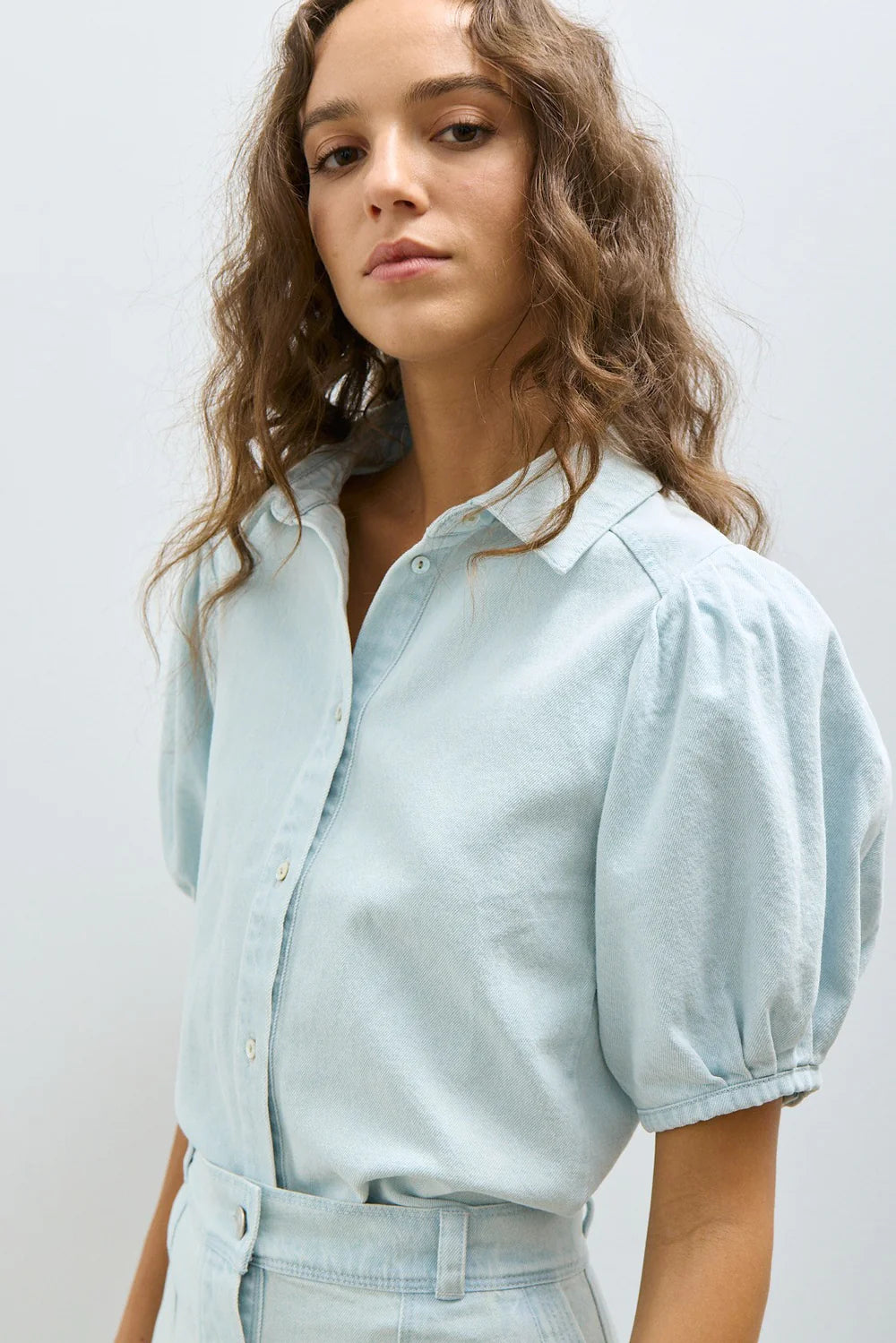 AZELI BLOUSE (SUPER BLEACHED) - MELISSA NEPTON