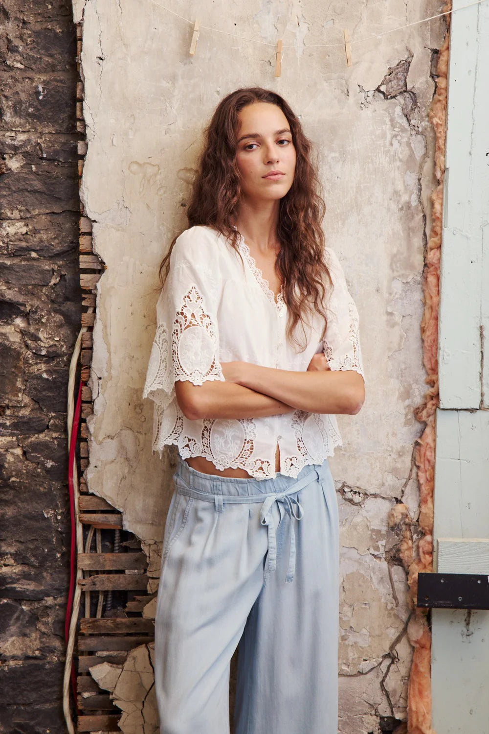 MAOLI BLOUSE (OFF WHITE) - MELISSA NEPTON