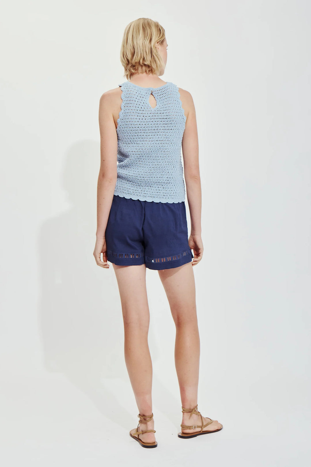 MIRALI TOP (LIGHT BLUE) - MELISSA NEPTON