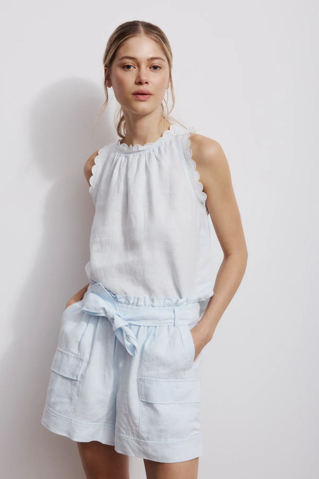 SPENCER SHORT (ICE BLUE) - MELISSA NEPTON