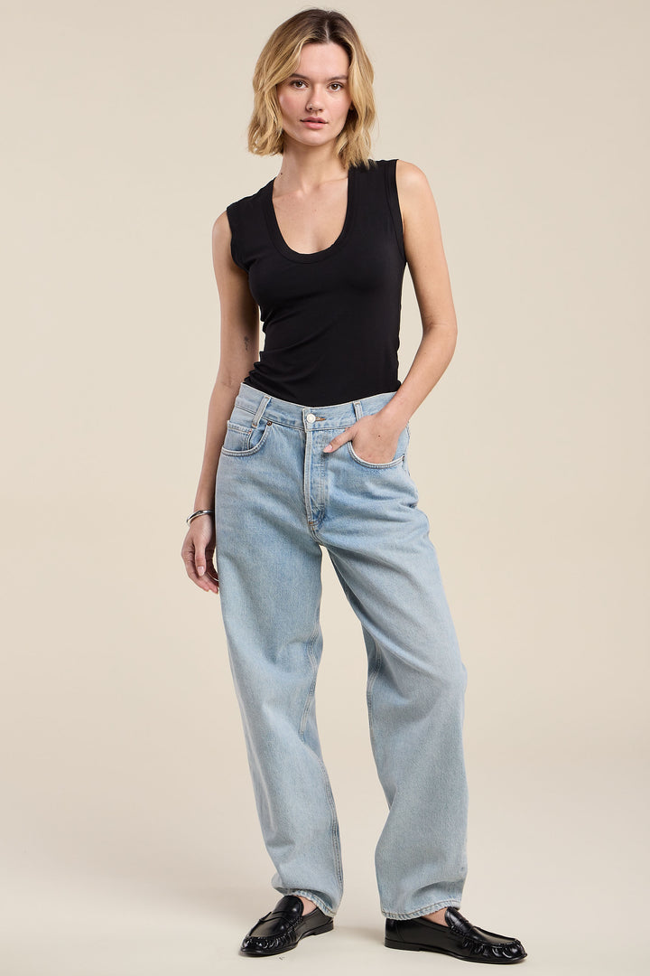 IYL MODAL JERSEY TOP (BLACK) - VELVET