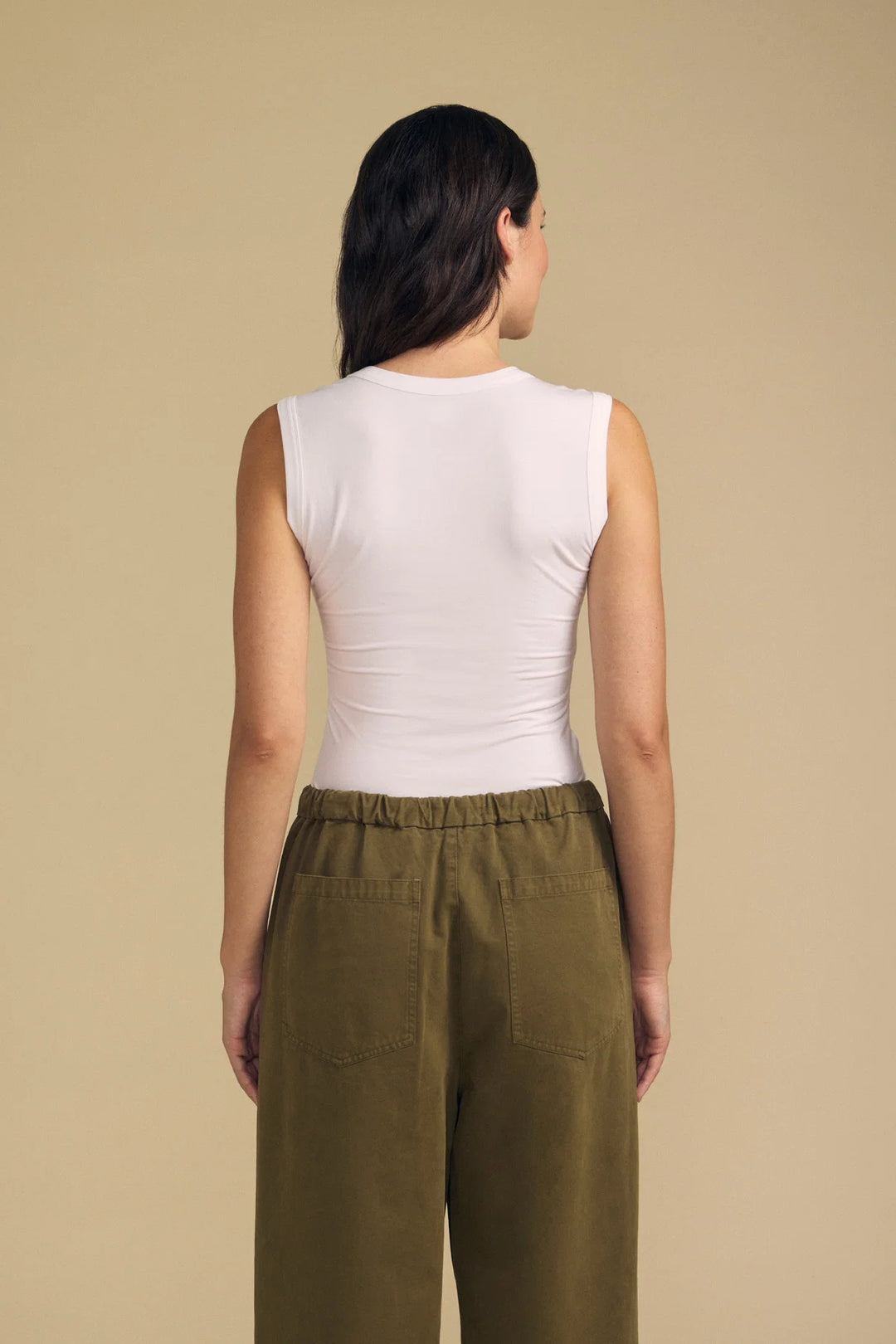IYL MODAL JERSEY TOP (WHITE) - VELVET