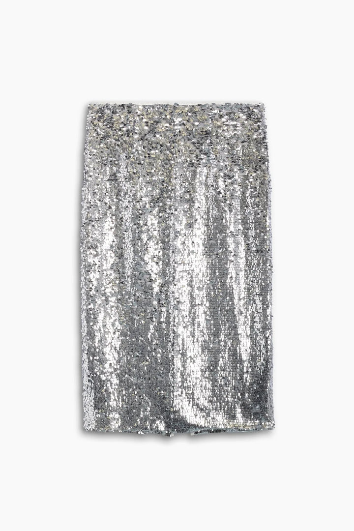 MUSE SEQUIN SKIRT (SILVER) - THE NEW SOCIETY