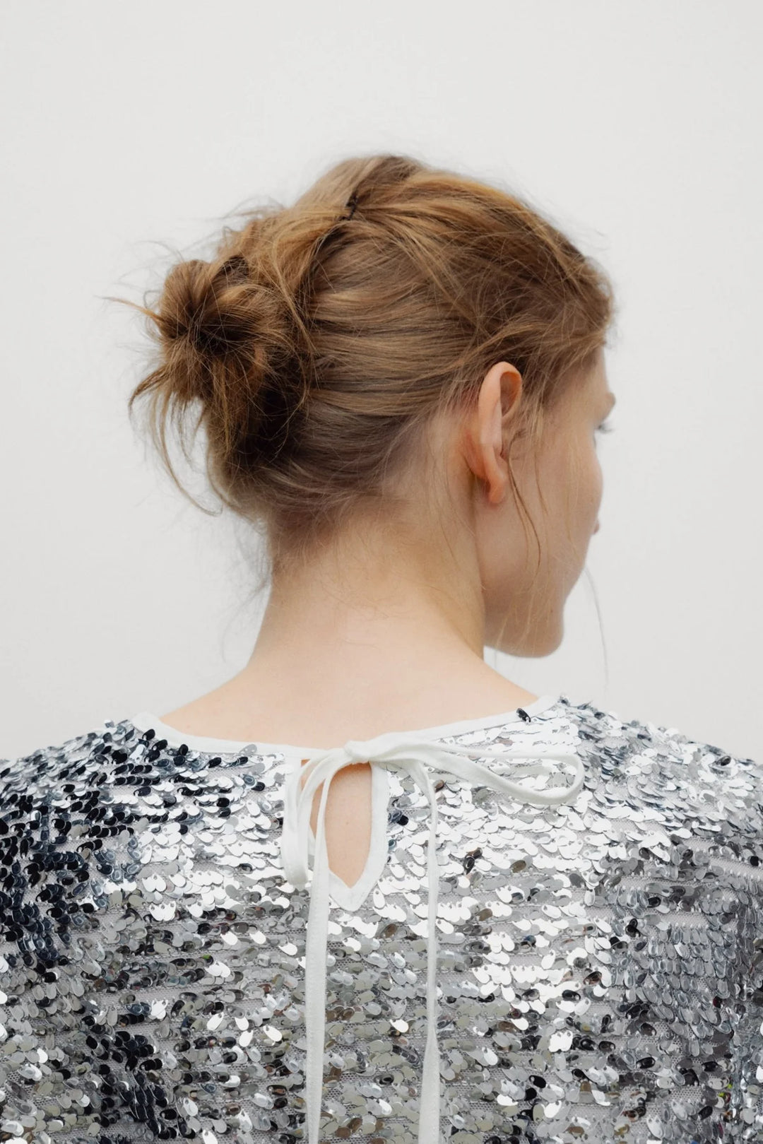 MUSE SEQUIN TOP (SILVER) - THE NEW SOCIETY