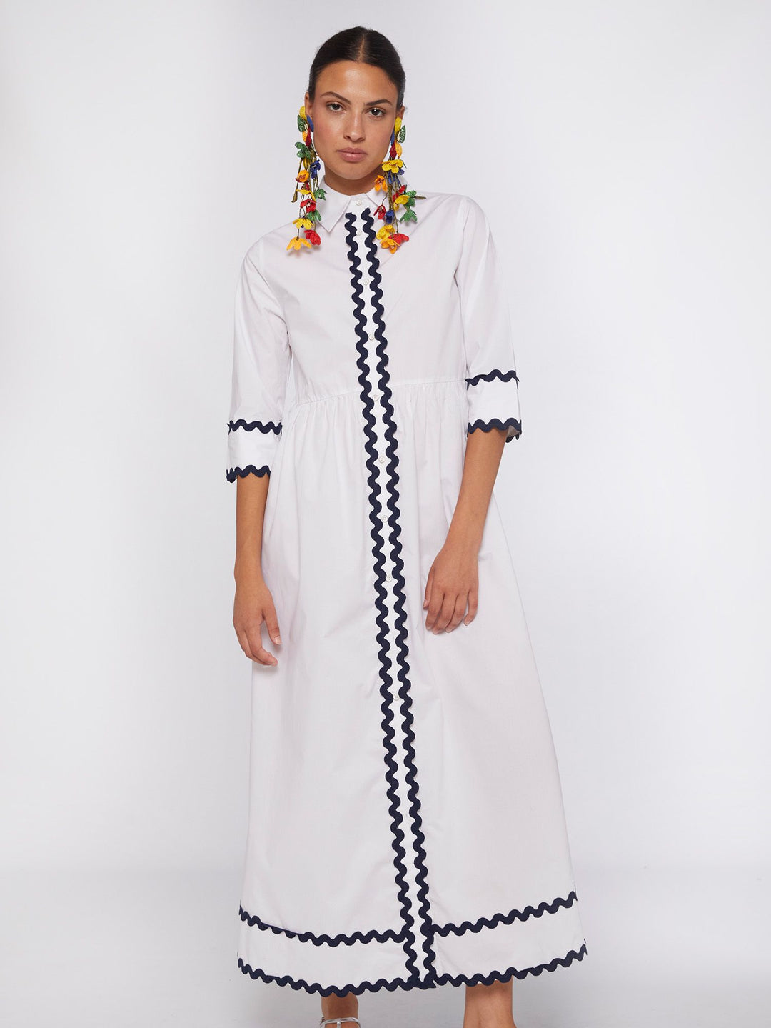 NATALIA DRESS (WHITE) - VILAGALLO