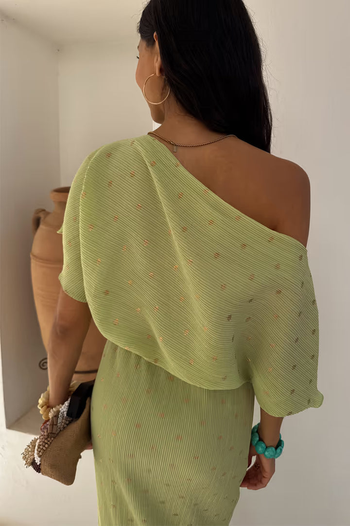 PISTACHIO TILLY DRESS - NEVER FULLY DRESSED