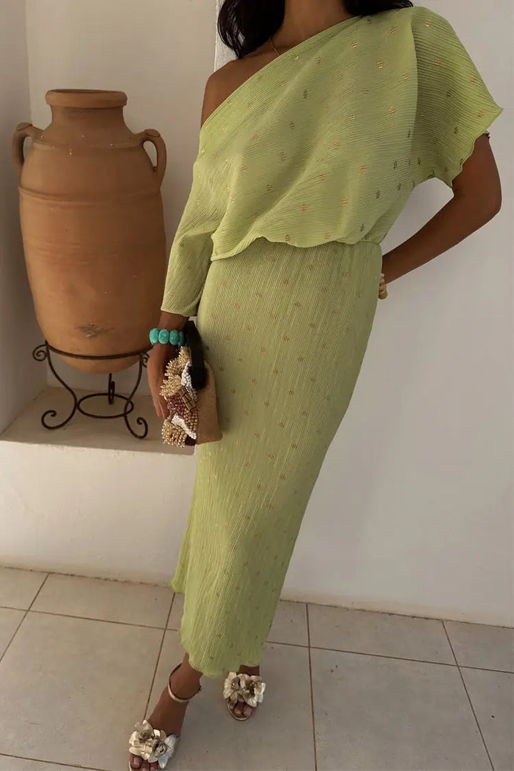 PISTACHIO TILLY DRESS - NEVER FULLY DRESSED