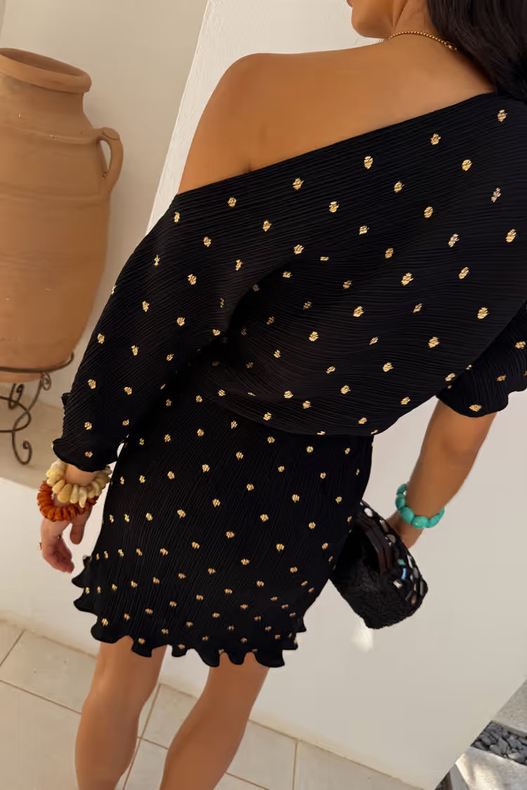 TILLY MINI DRESS (BLACK) - NEVER FULLY DRESSESc