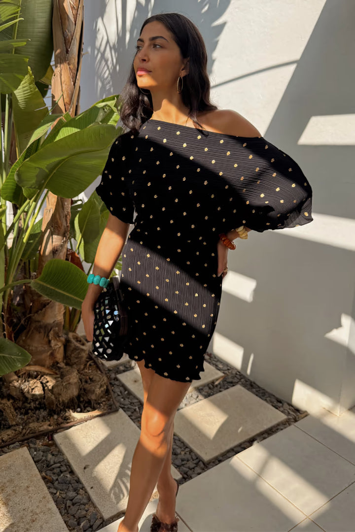 TILLY MINI DRESS (BLACK) - NEVER FULLY DRESSESc