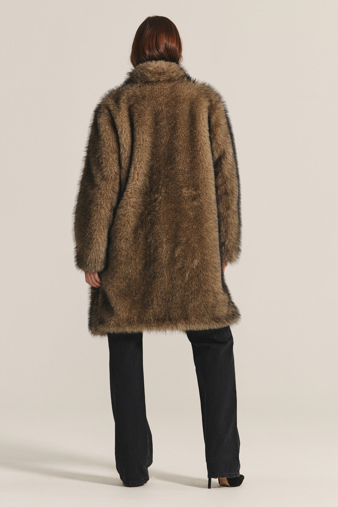 ADALYNN LUX FUR JACKET - VELVET