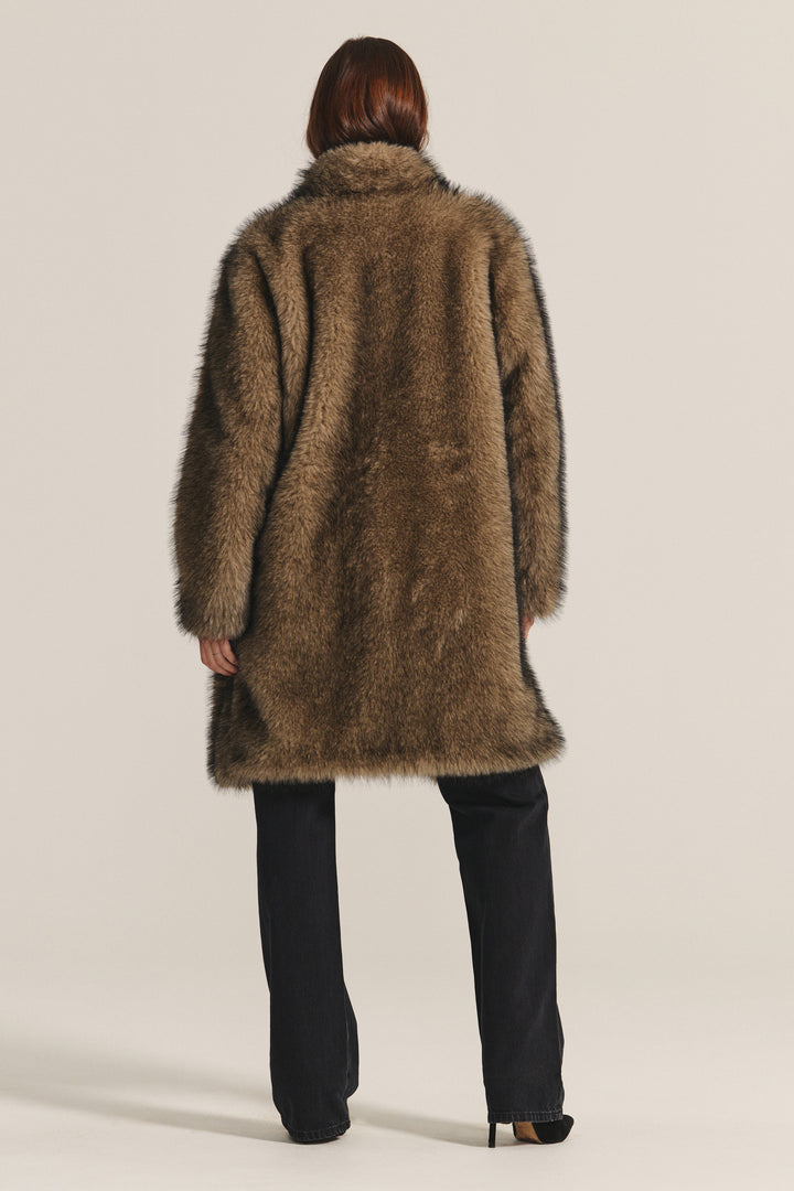 ADALYNN LUX FUR JACKET - VELVET