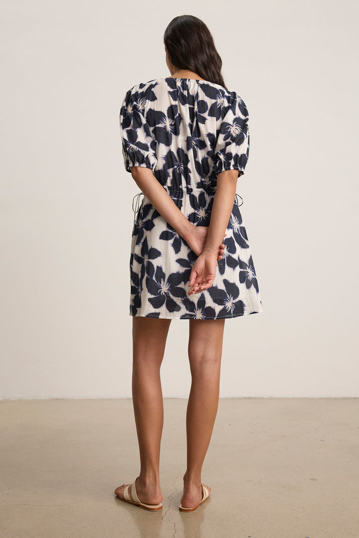HAZEL PRINTED VOILE DRESS - VELVET