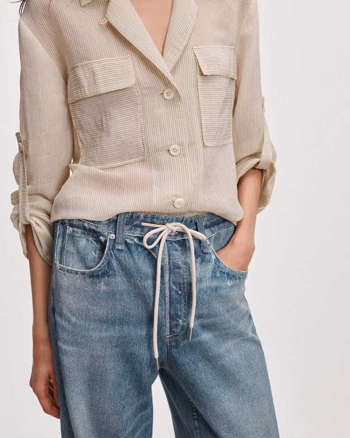 MIRAMAR TERRY DRAWCORD WIDE LEG (ELLIS) - RAG & BONE