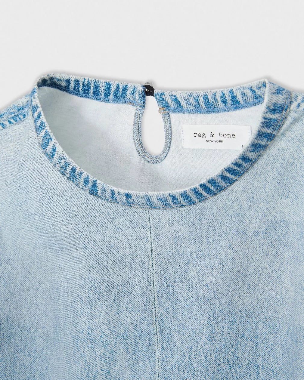 MIRAMAR KELLY JERSEY T-SHIRT DRESS (SEASIDE) - RAG & BONE