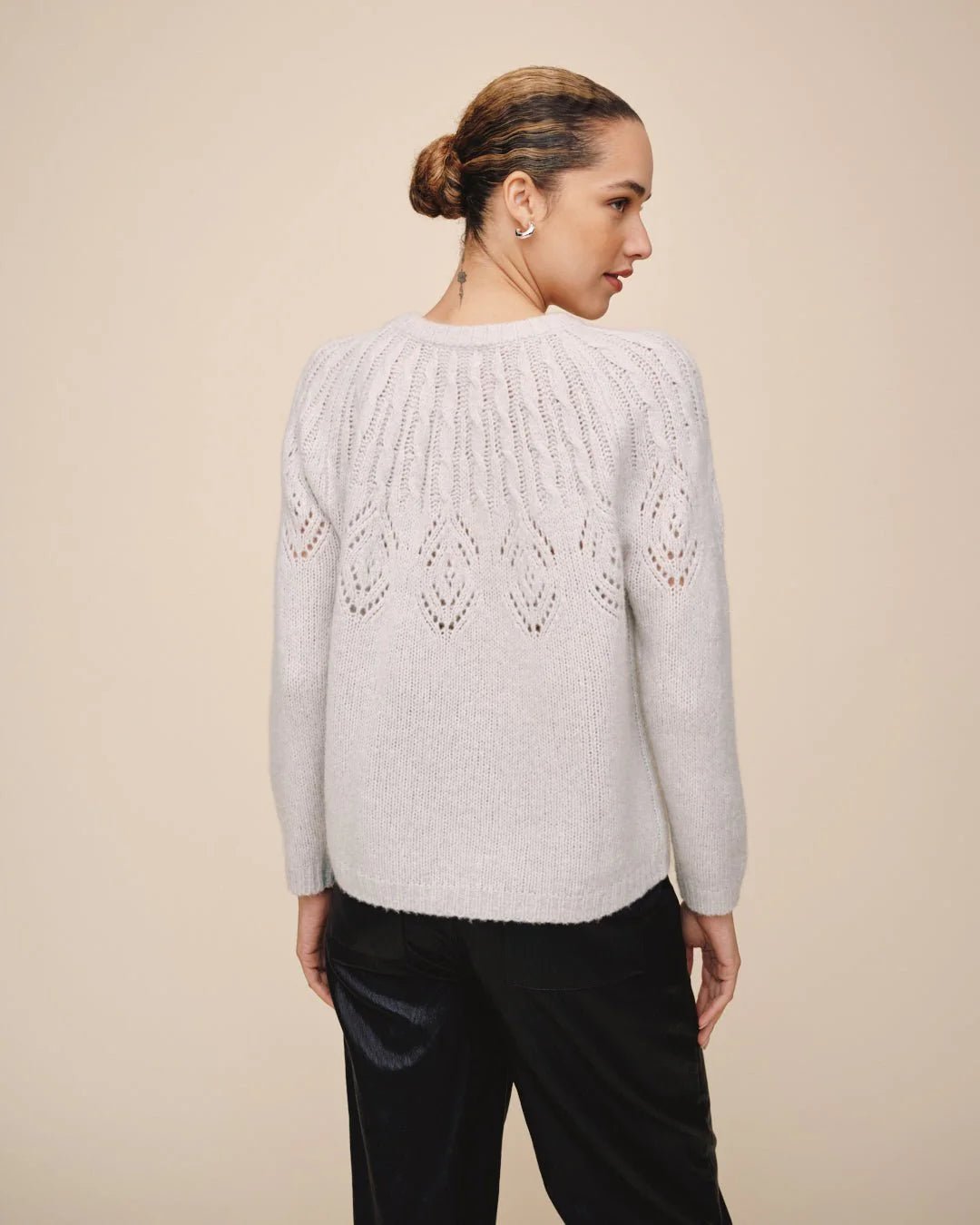 RELAXED SWEATER (FROSTED OAT) - BELLA DAHL