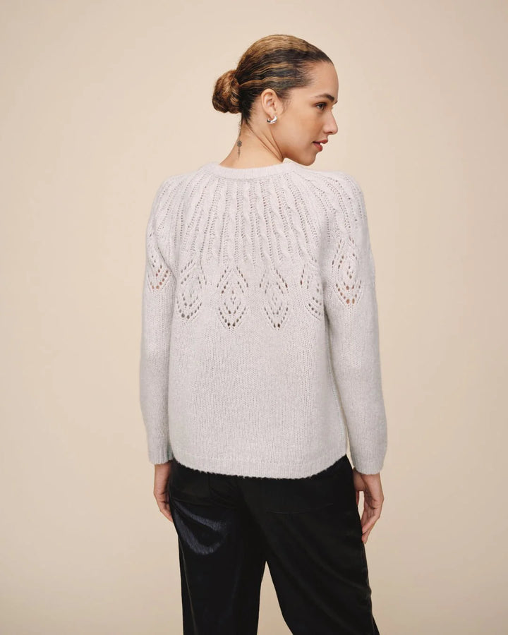 RELAXED SWEATER (FROSTED OAT) - BELLA DAHL