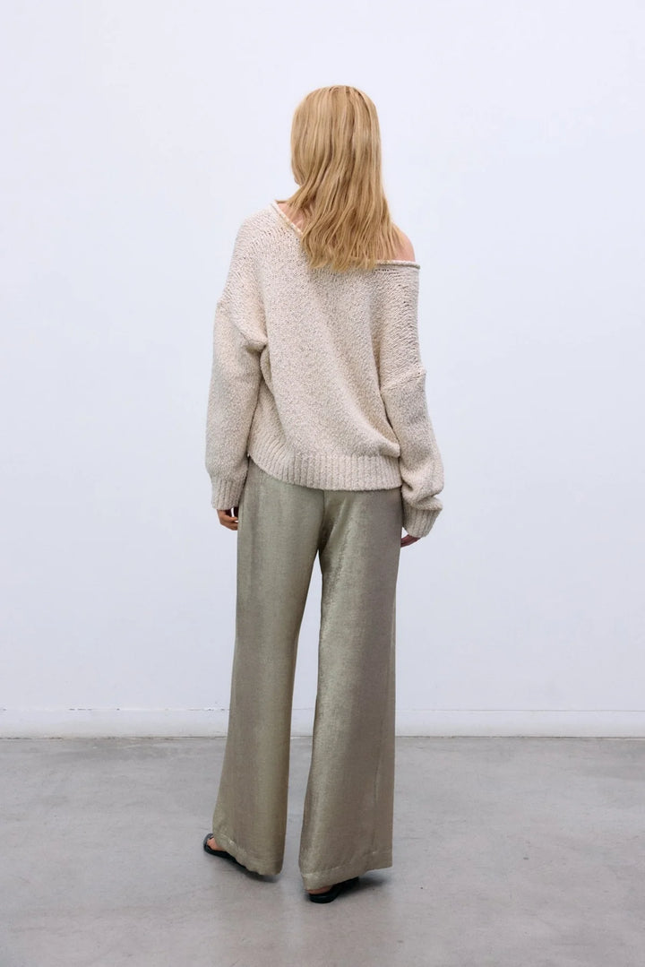 SAFFRON PANT (GOLD) - NEW SOCIETY
