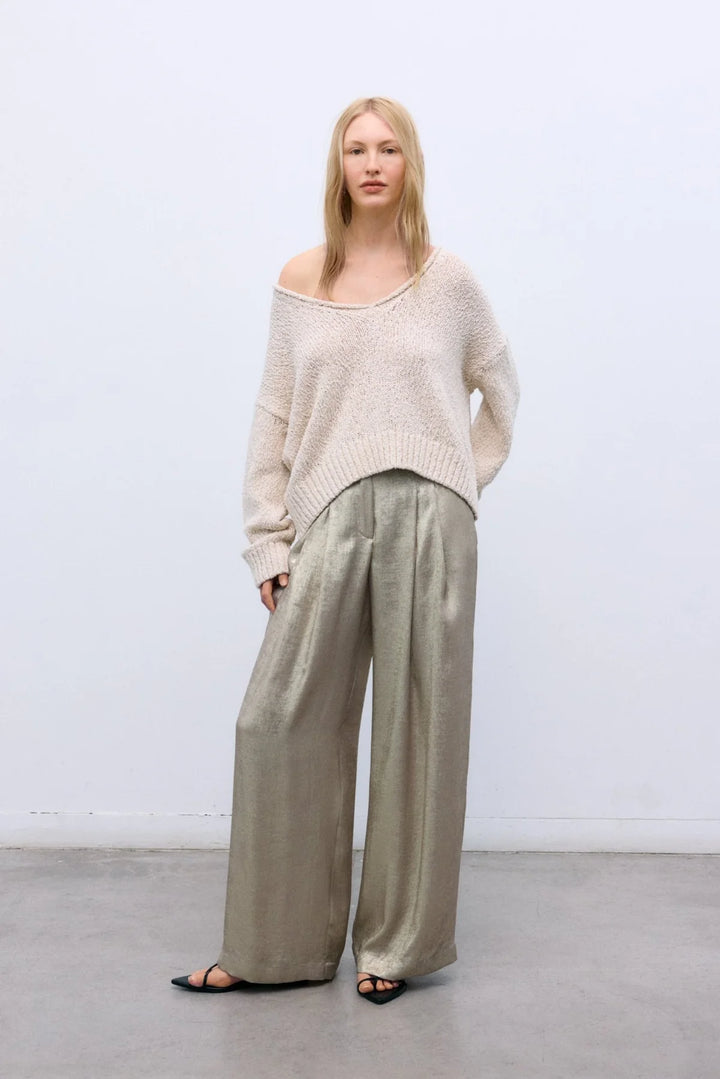SAFFRON PANT (GOLD) - NEW SOCIETY