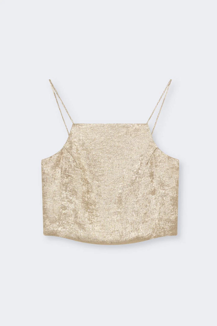 SAFFRON TOP (GOLD) - NEW SOCIETY