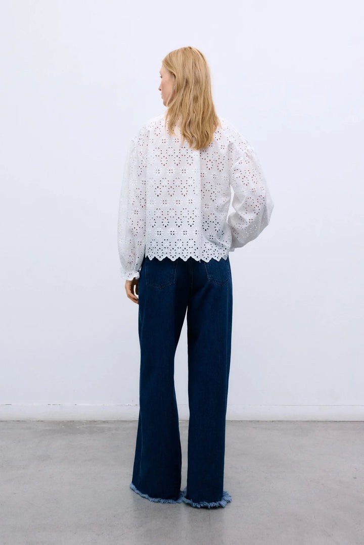 SAKURA BLOUSE (PURE CLOUD) - NEW SOCIETY