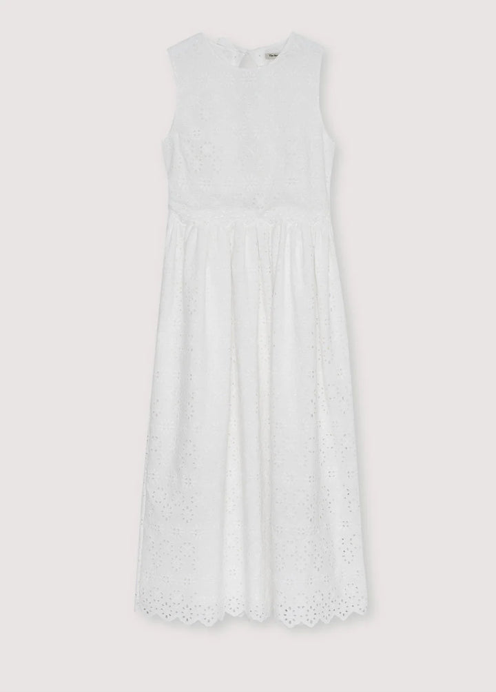 SAKURA LONG DRESS (PURE CLOUD) - NEW SOCIETY