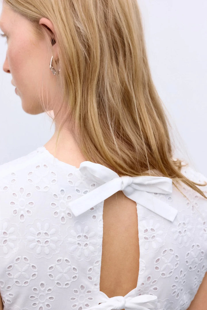 SAKURA LONG DRESS (PURE CLOUD) - NEW SOCIETY