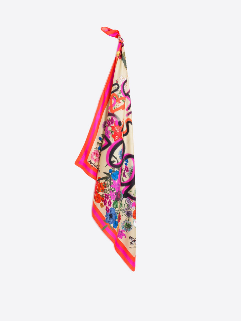CHANGE IS GOOD SILK SCARF - VILAGALLO