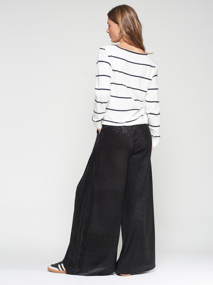 PALAZZO SHIMMER PANT - VILAGALLO