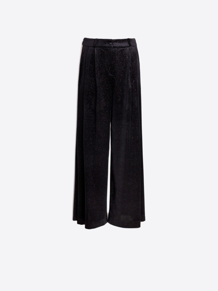 PALAZZO SHIMMER PANT - VILAGALLO
