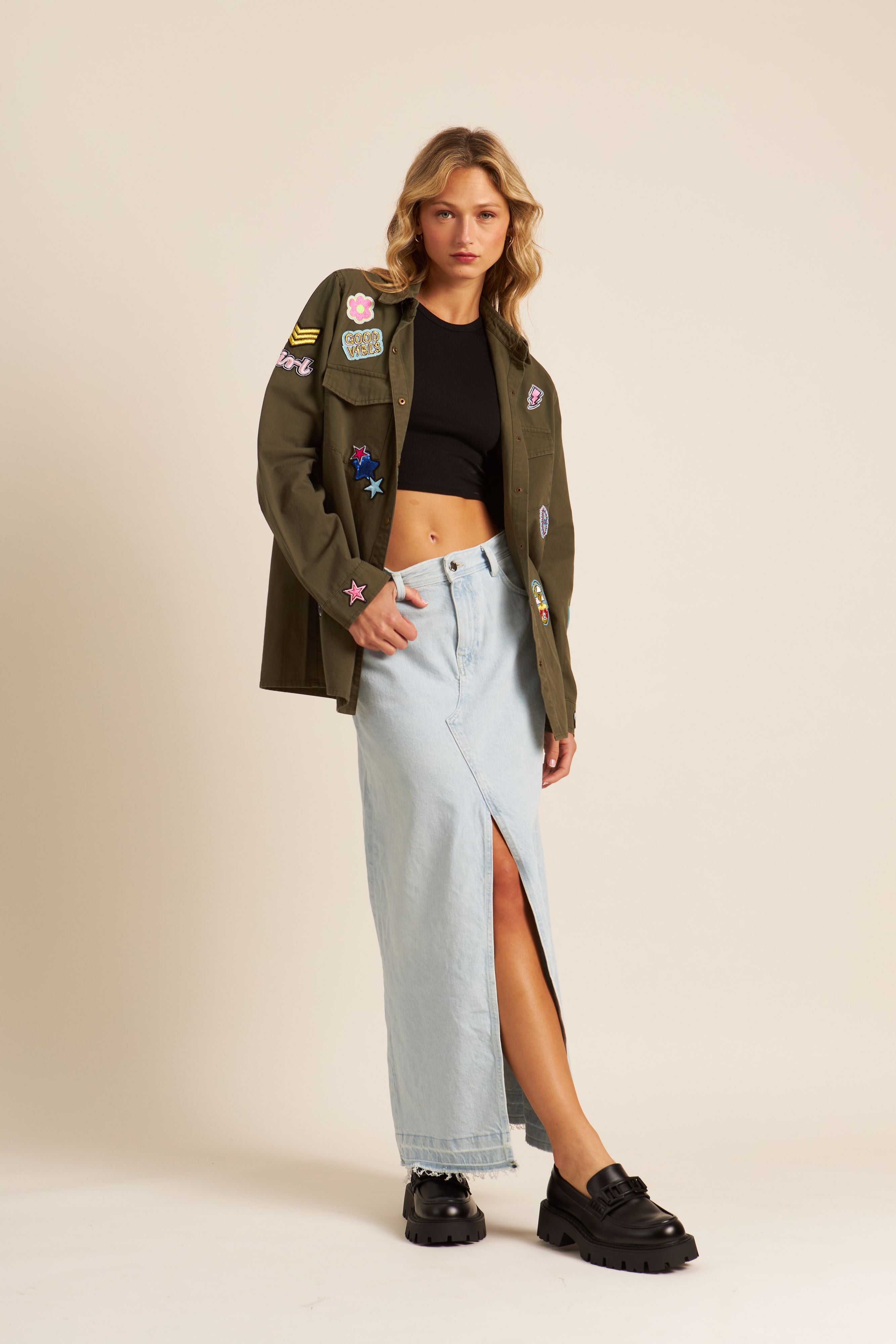 Zane warm denim jacket hotsell