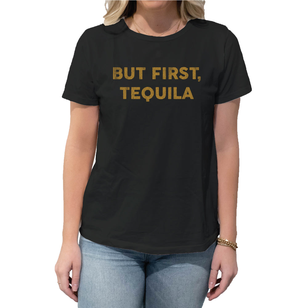 BUT FIRST TEQUILA T-SHIRT - RETRO BRAND