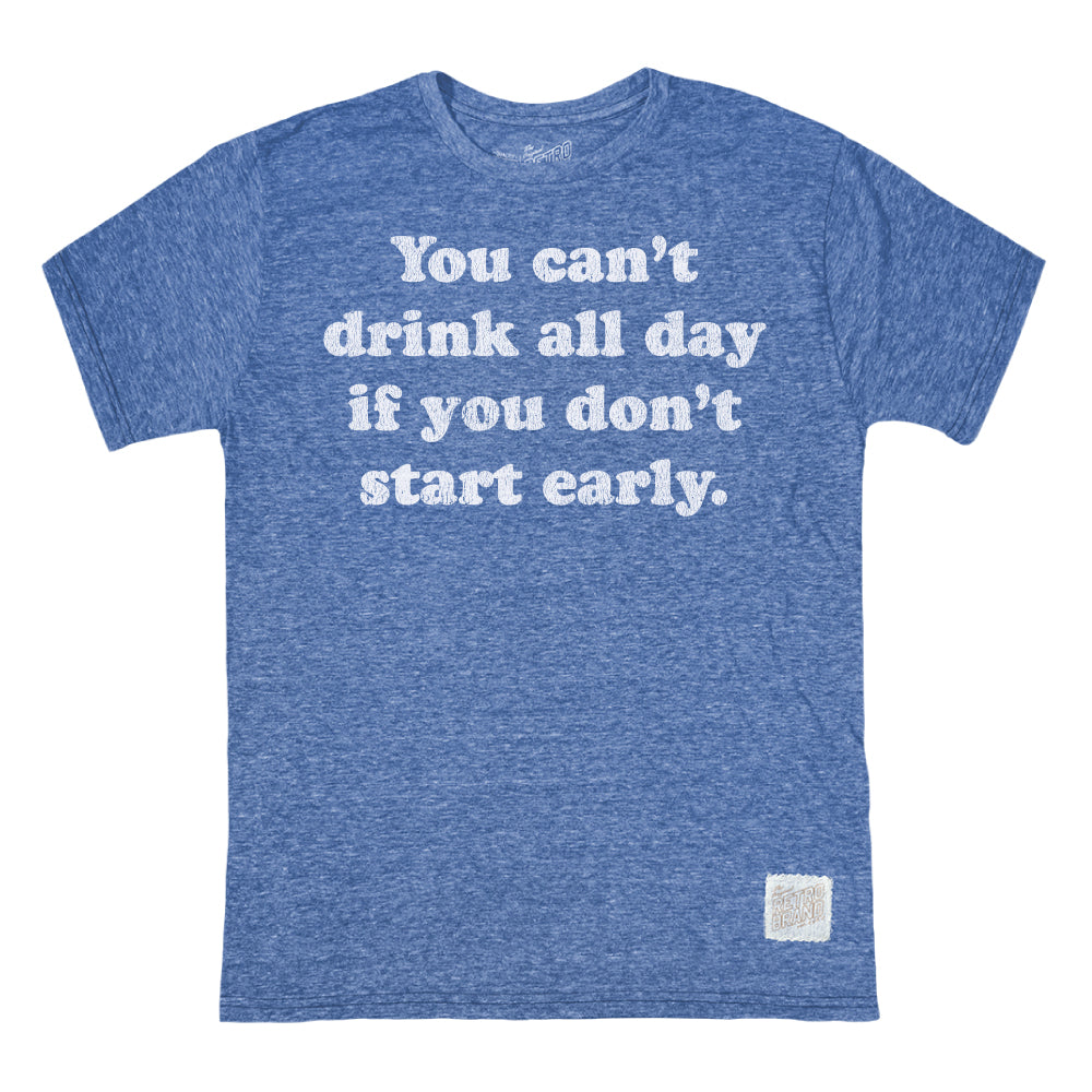 "CAN'T DRINK ALL DAY" T-SHIRT - RETRO BRAND