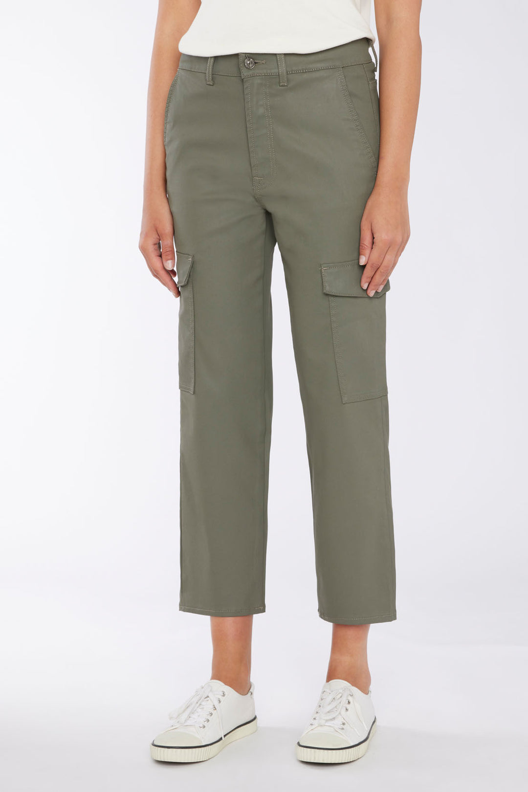 LOGAN COATED CARGO PANTS - 7 FOR ALL MANKIND