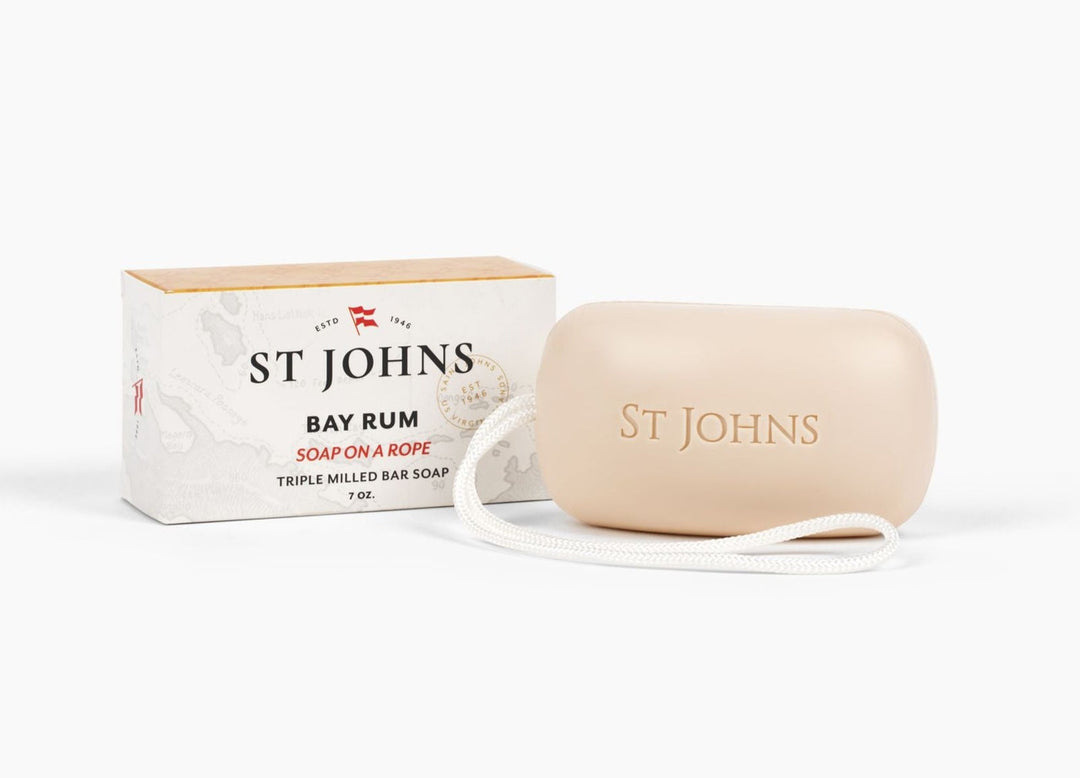 SOAP ON A ROPE (BAY RUM) - ST JOHNS