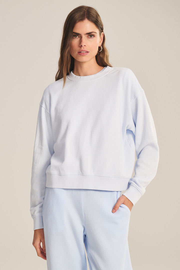 YOKO FLEECE SWEATSHIRT (ICE) - VELVET