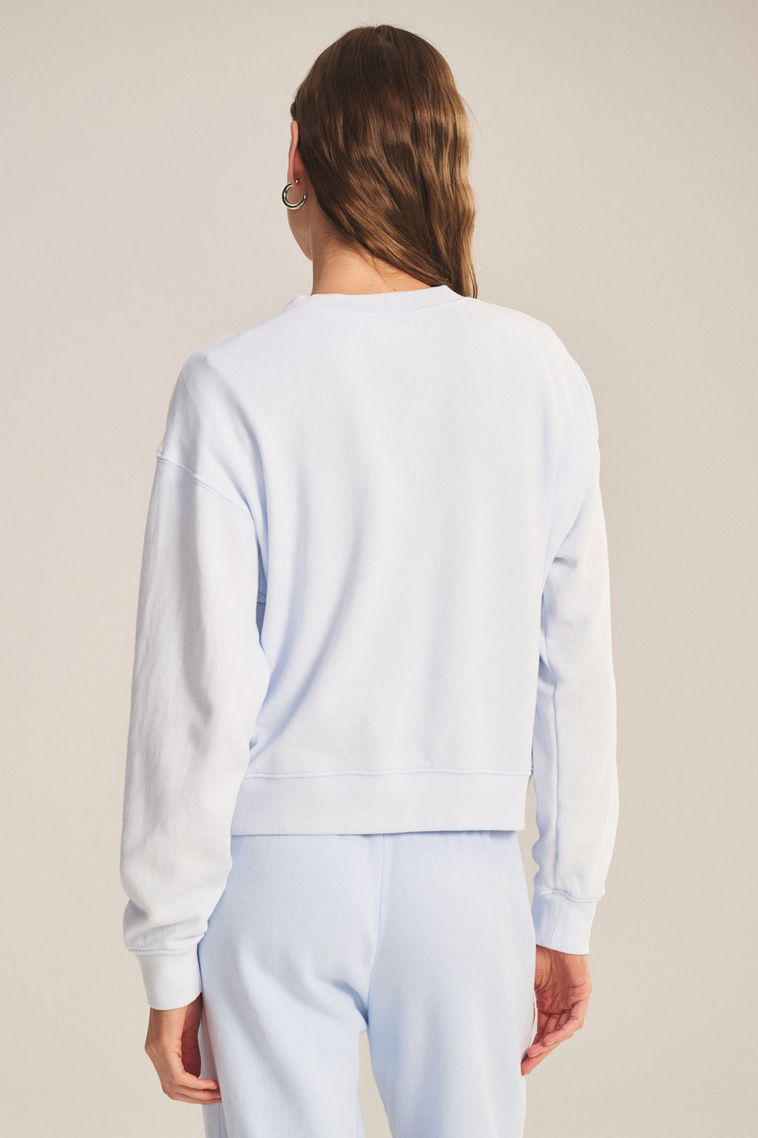 YOKO FLEECE SWEATSHIRT (ICE) - VELVET